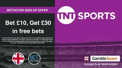 BetVictor sign up offer (2026): Bet £10, get £30 in football free bets + 100% Boost Token